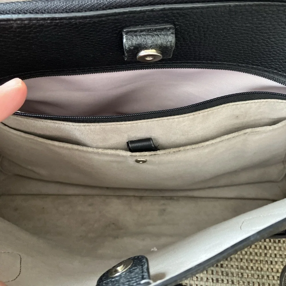 Kate Spade Darcy Large Crossbody Satchel Black Bag‎ **READ DESCRIPTION**